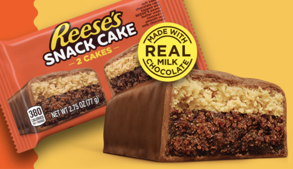 REESE'S Snack Cake 77g - Sweetsworld - Chocolate Shop