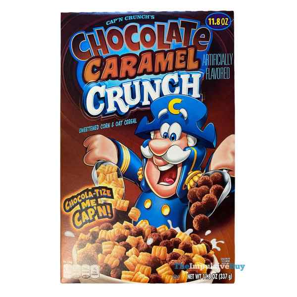 Cap'n Crunch's Chocolate Caramel Crunch 336g - Sweetsworld - Chocolate Shop