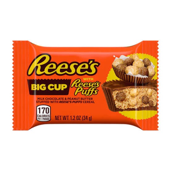 Reese's Big Cup with Reese's Puffs 34g - Sweetsworld - Chocolate Shop