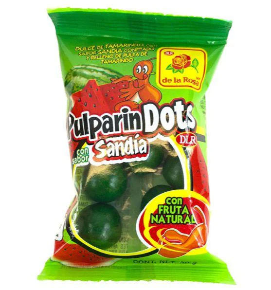 De la Rosa Pulparindots Tamarind Candy Watermelon 30g Sweetsworld