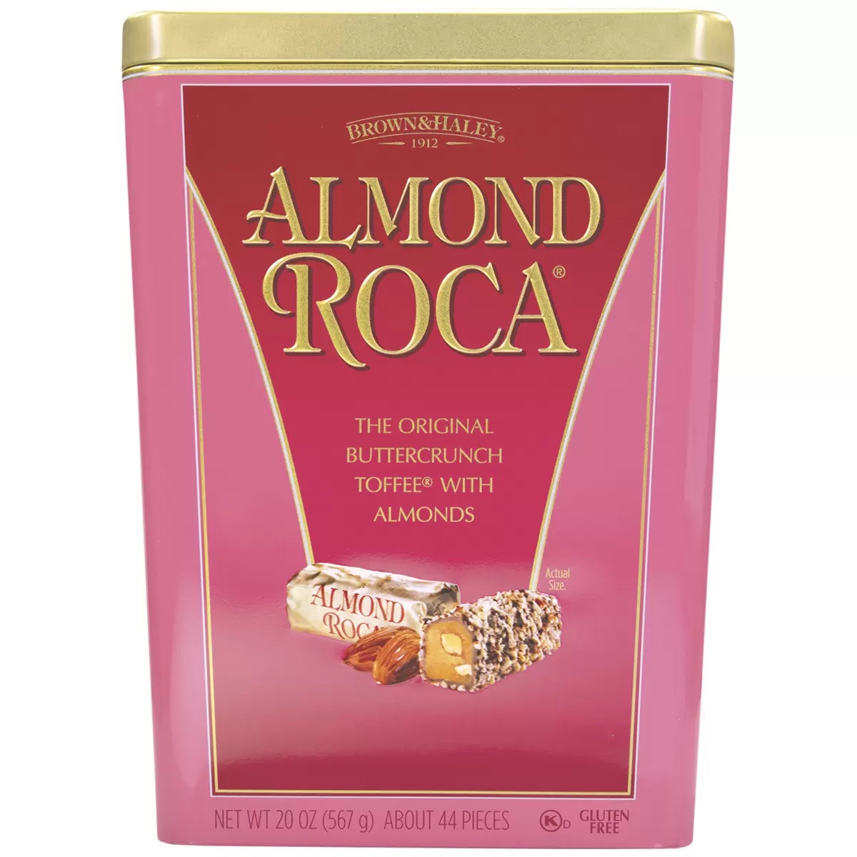B&H Almond Roca Tin 567g Sweetsworld Chocolate Shop