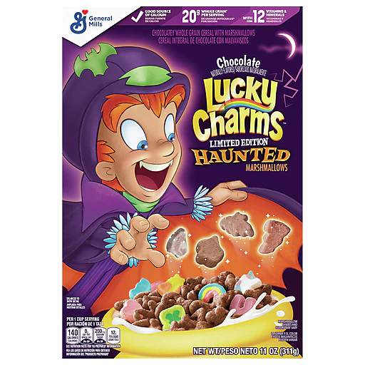 LUCKY CHARMS CHOCO HAUNTED311G Sweetsworld Chocolate Shop